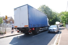 East Street - Large lorries regularly pass the school when the children are arriving or going home.